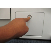 Miele WCG 660 - Ouverture de la trappe du filtre de vidange