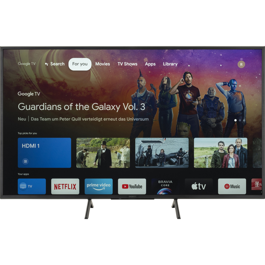Sony KD-55X75WL - Vue de face